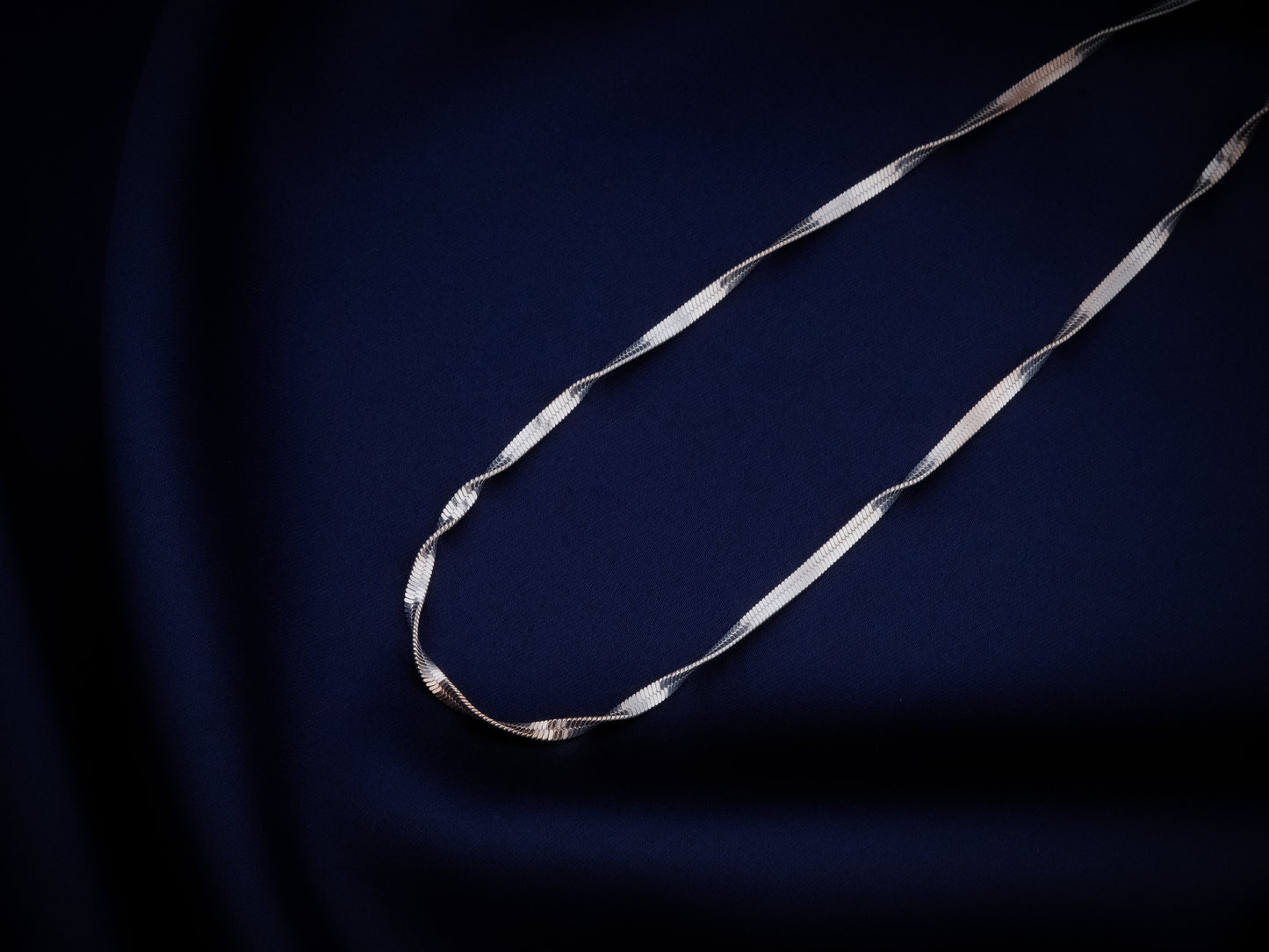 Everyday Silver Twisted Chain