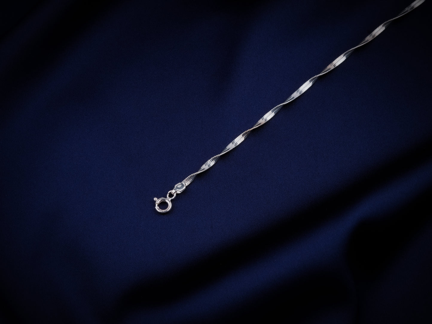 Everyday Silver Twisted Chain