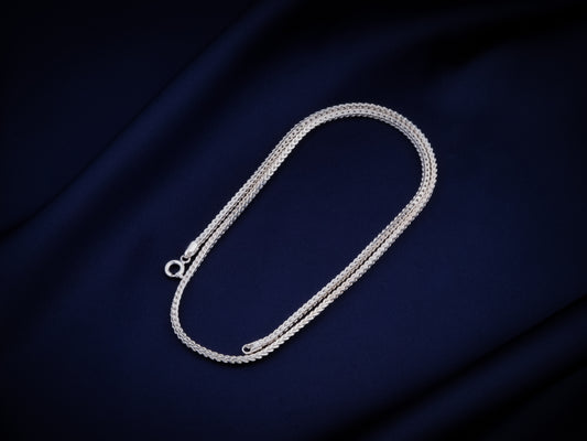 Everyday Silver Herringbone Chain