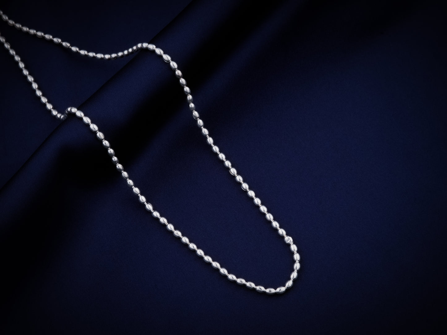 Everyday Silver Ovals Chain