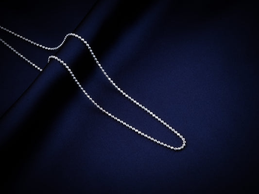 Every Day Silver Ball Chain