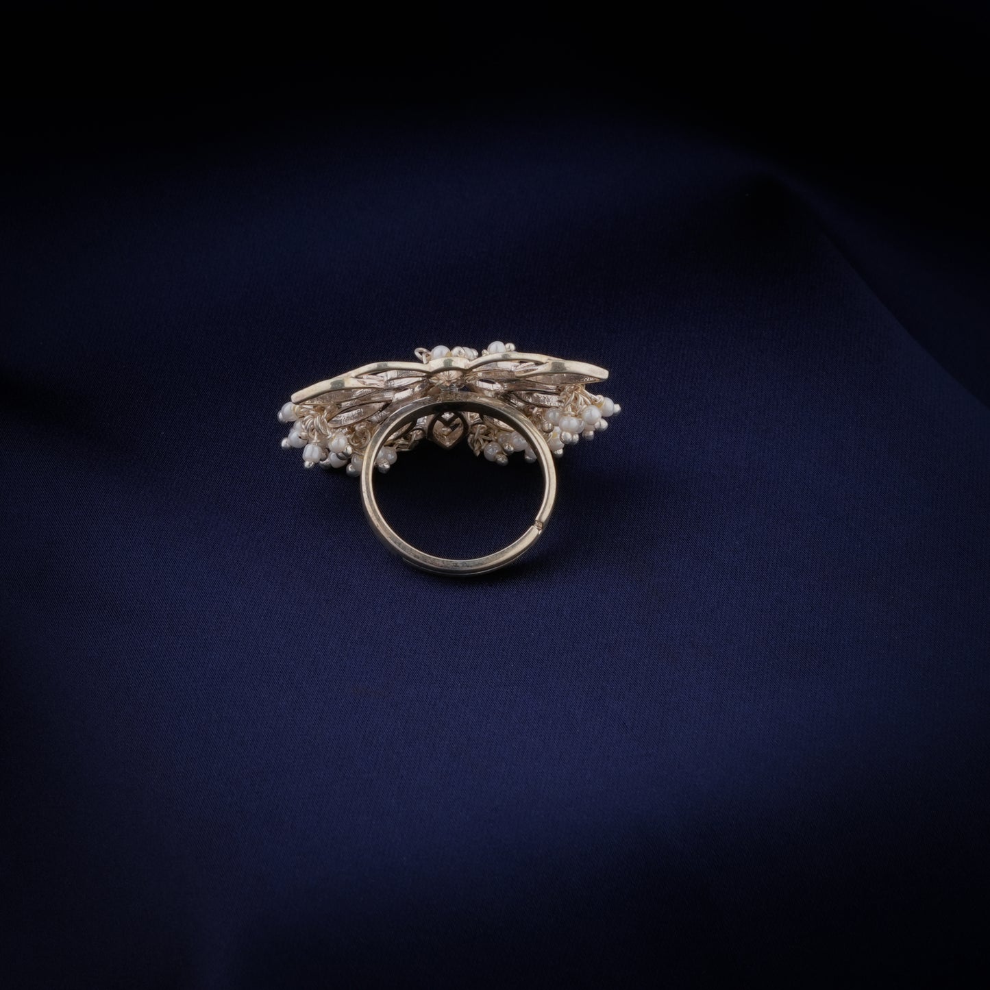 Silver Water Lily Set with Lotus Mist Ring (92.5 Silver)