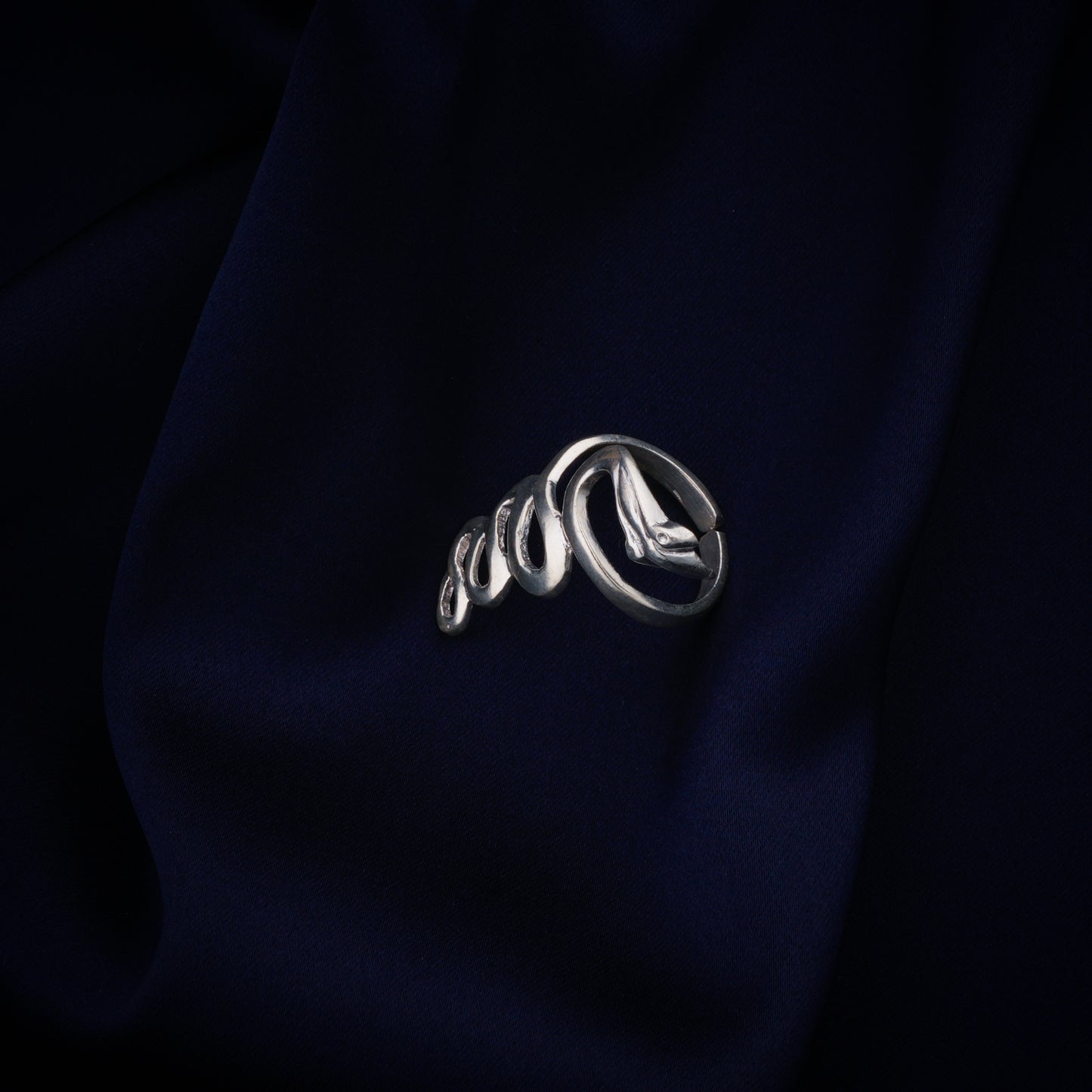 The Snake Silver Ring