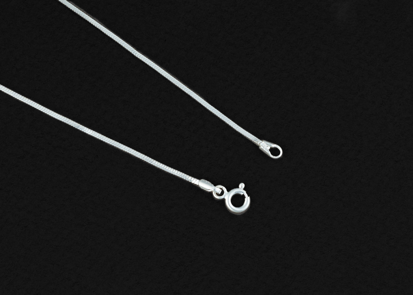 Everyday Square Silver Chain