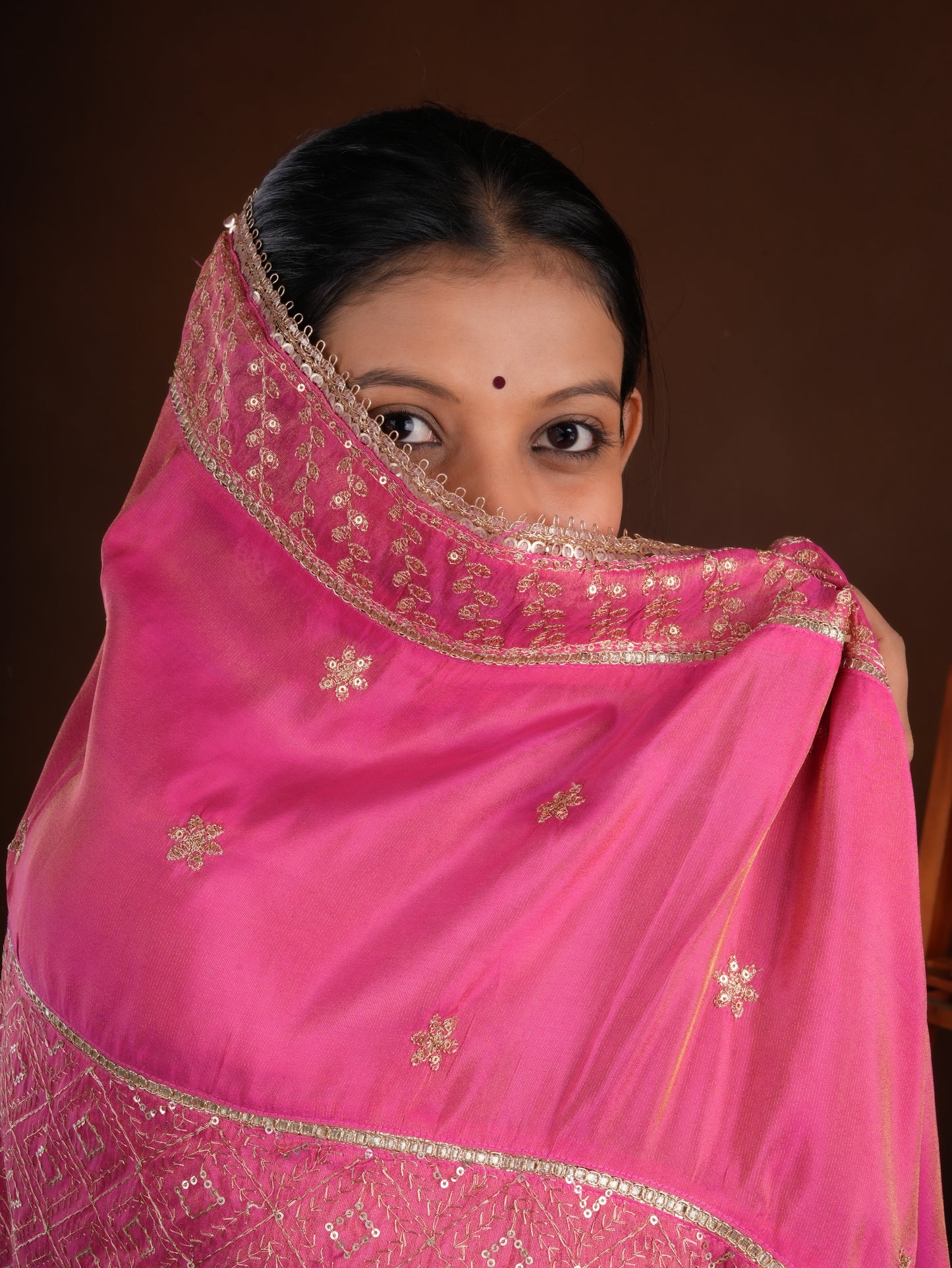 Vibrant Magenta Fashion Dupatta