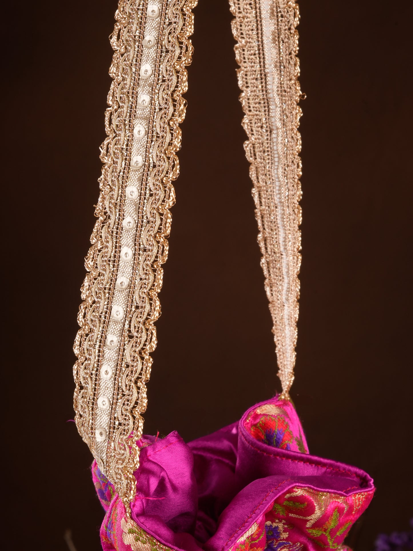 Rang Mahal Banarasi Silk Potli