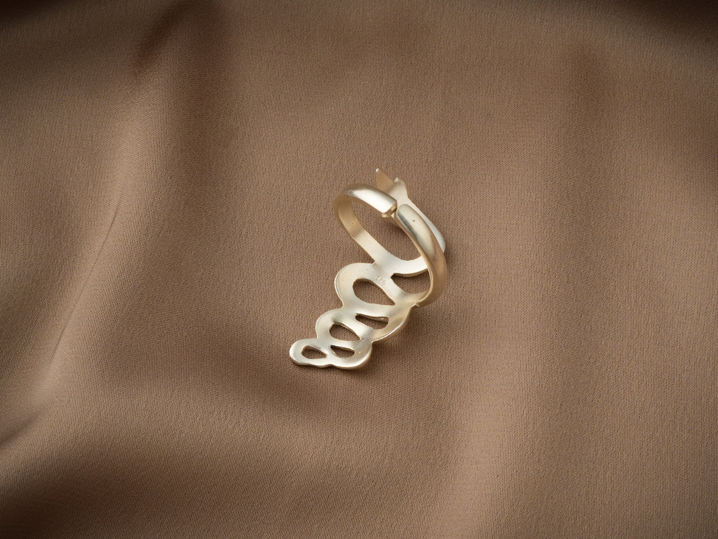 The Snake Silver Ring