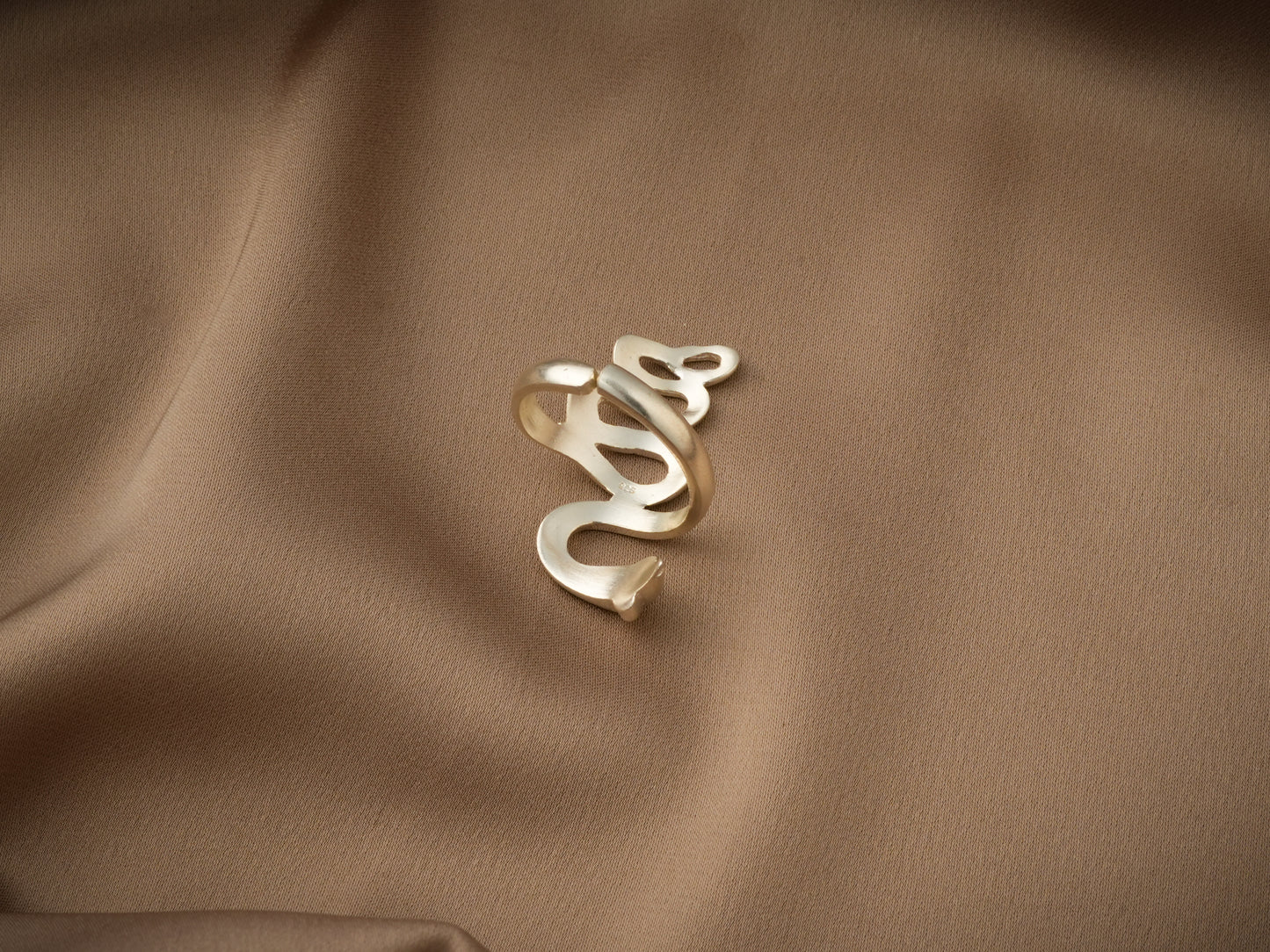 The Snake Silver Ring