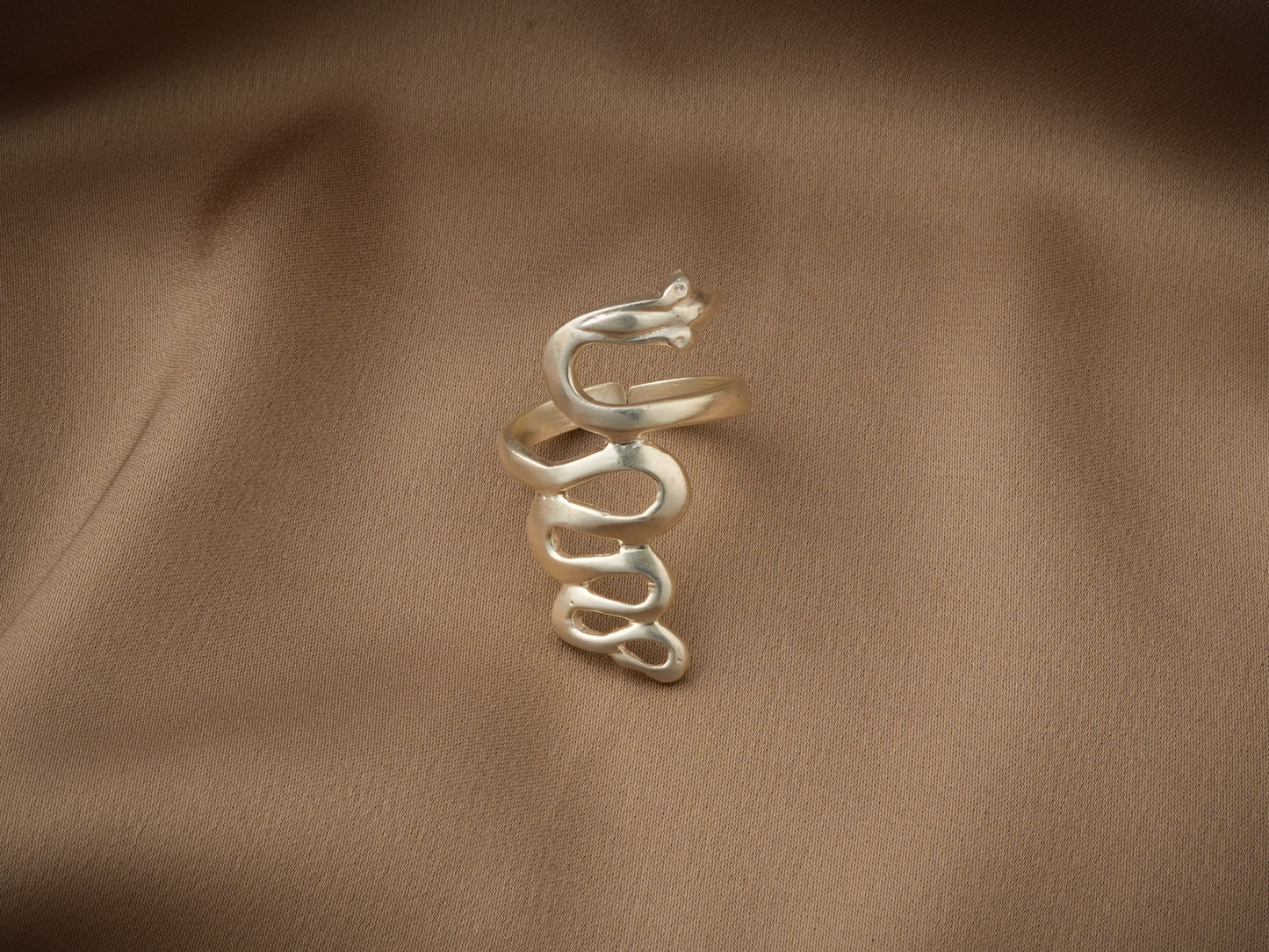 The Snake Silver Ring