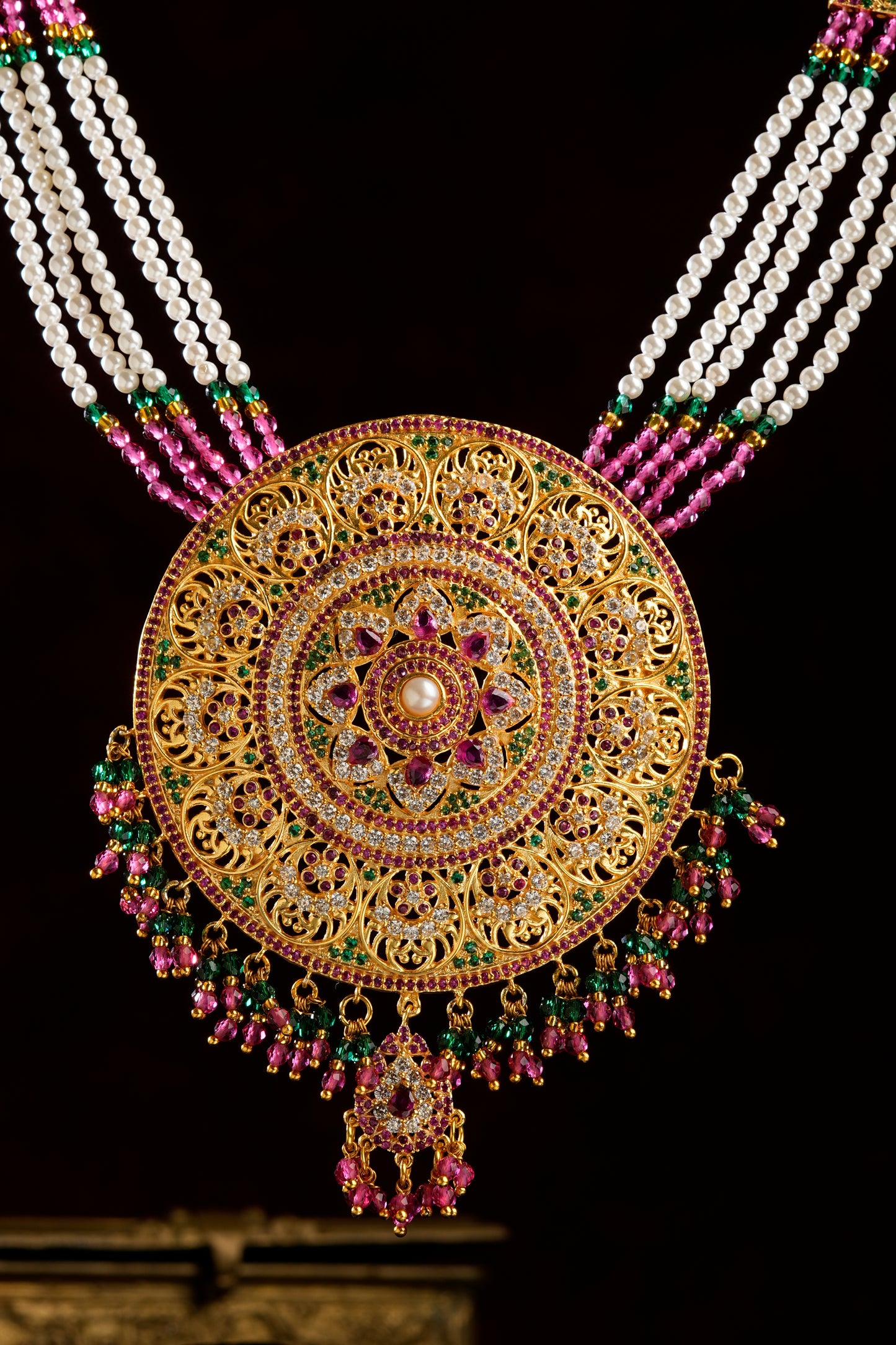 Heera Panna Rani Haar Set