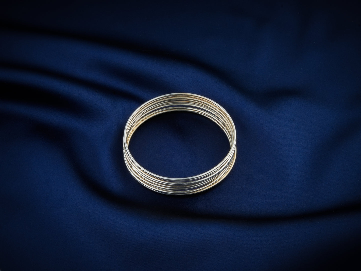 Dozen Silver Bangles(2.8)