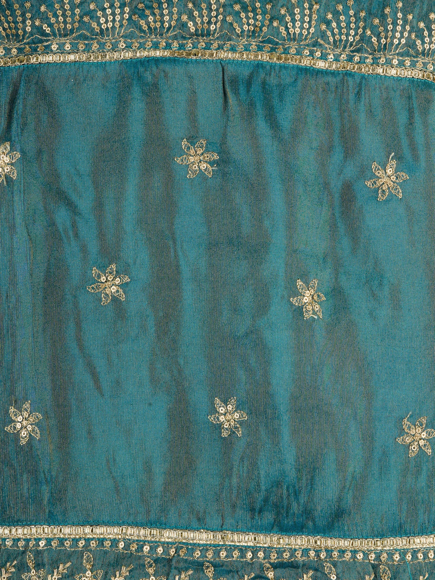 Totapari Teal Fashion Dupatta
