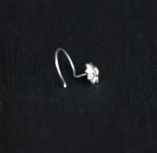 Mini Star Silver Nose Pin