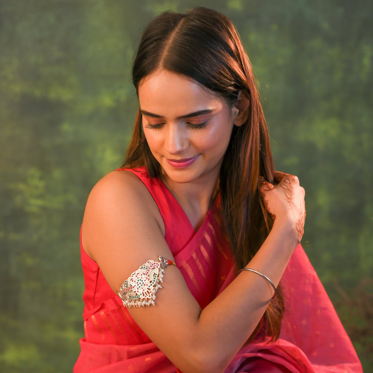 Hania Purani Dilli Silver Baajuband
