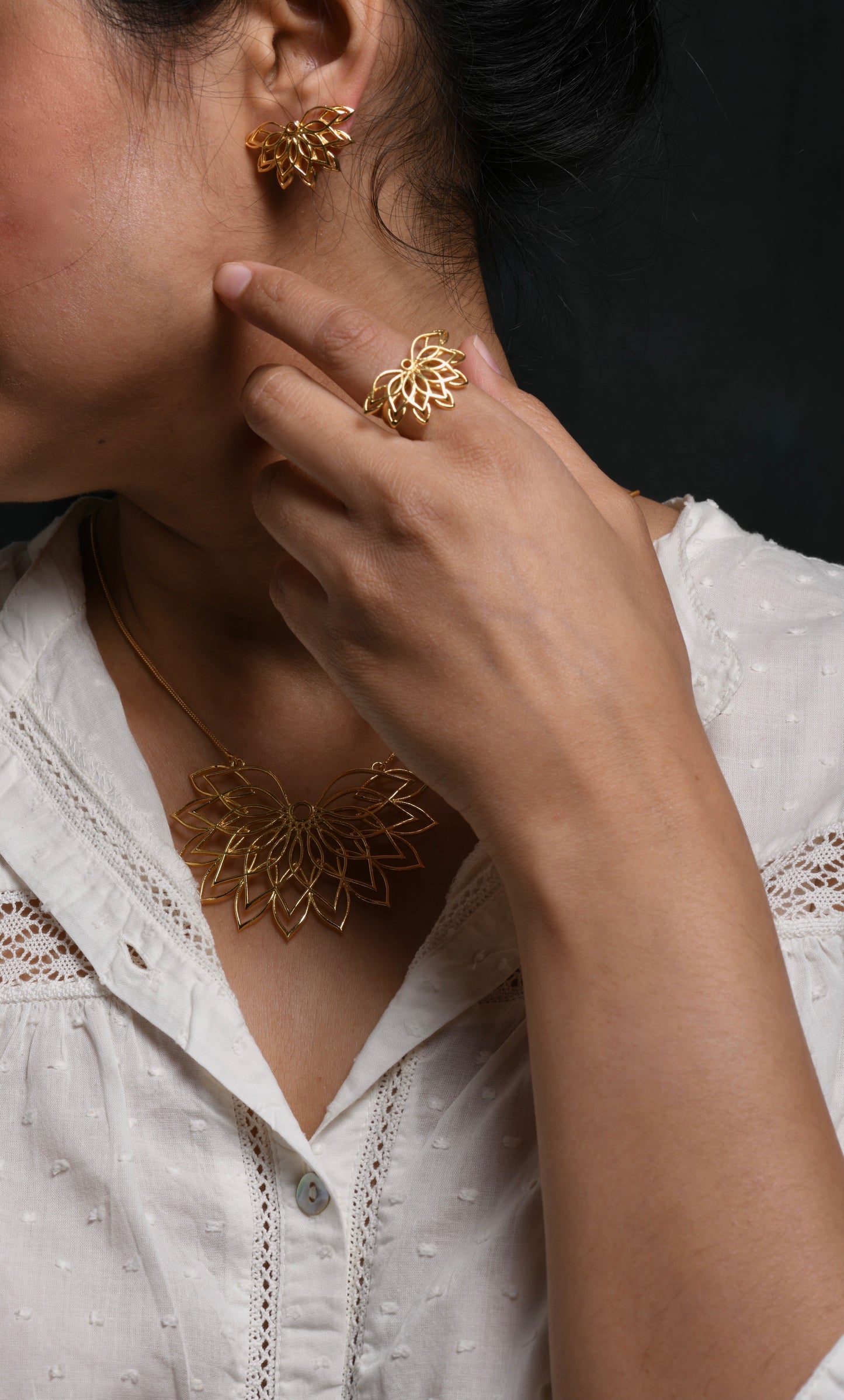 Lotus Bloom Necklace