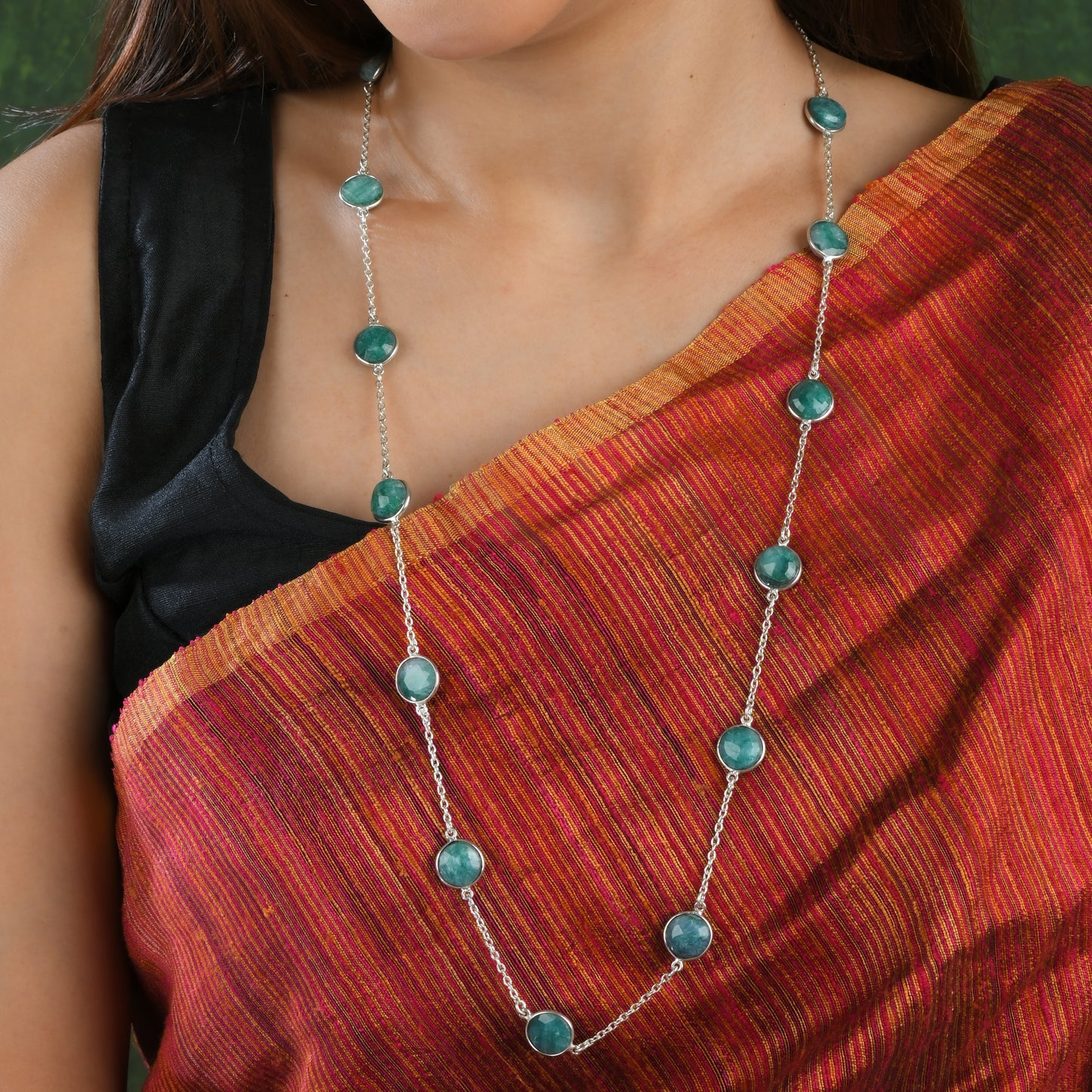 Dainty Emerald Set