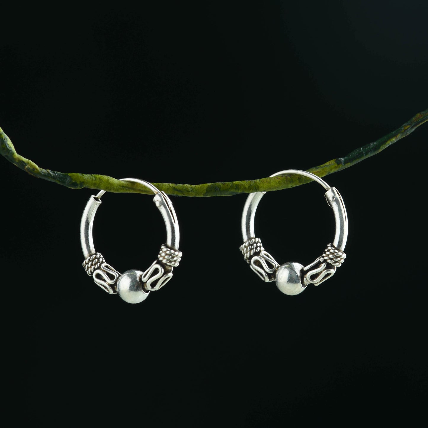 Ethnic Ball Bali Hoops