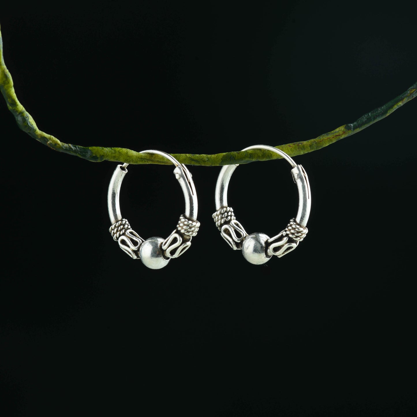 Ethnic Ball Bali Hoops