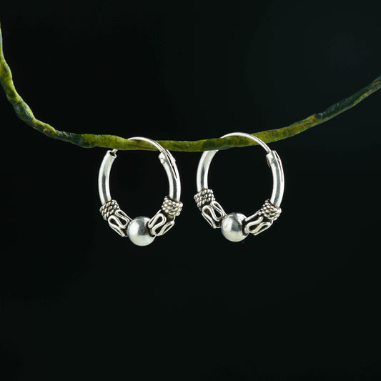 Ethnic Ball Bali Hoops