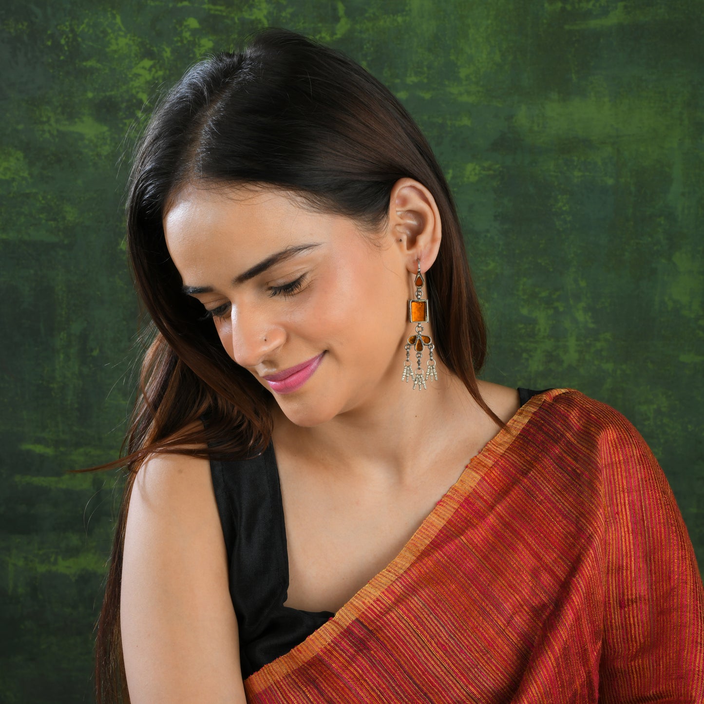 Madhu Chandrika Sunlit Soul Silver Earrings