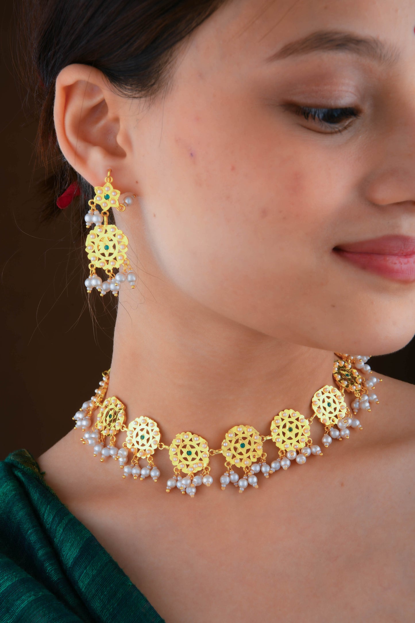 Shaheen Purani Dilli Necklace Set