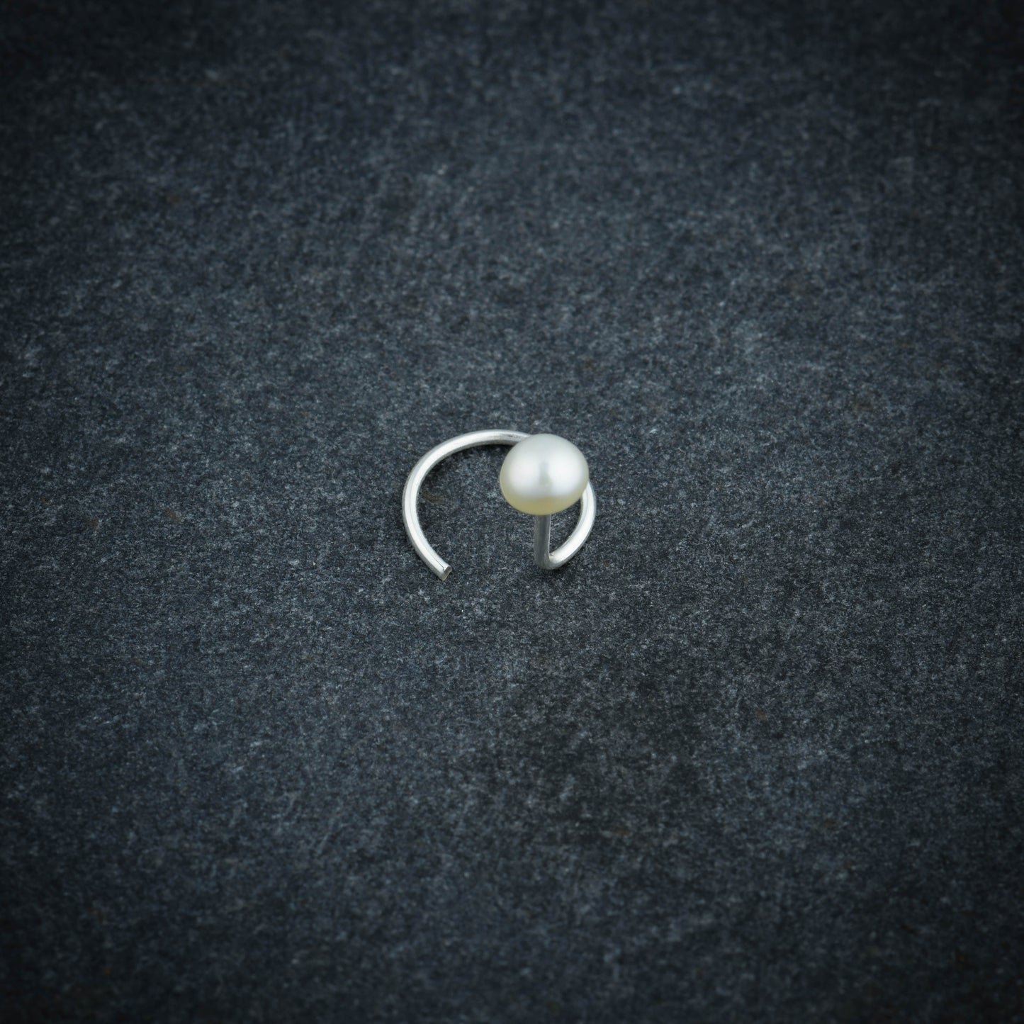 Ivory Freshwater Pearl Nose Pin