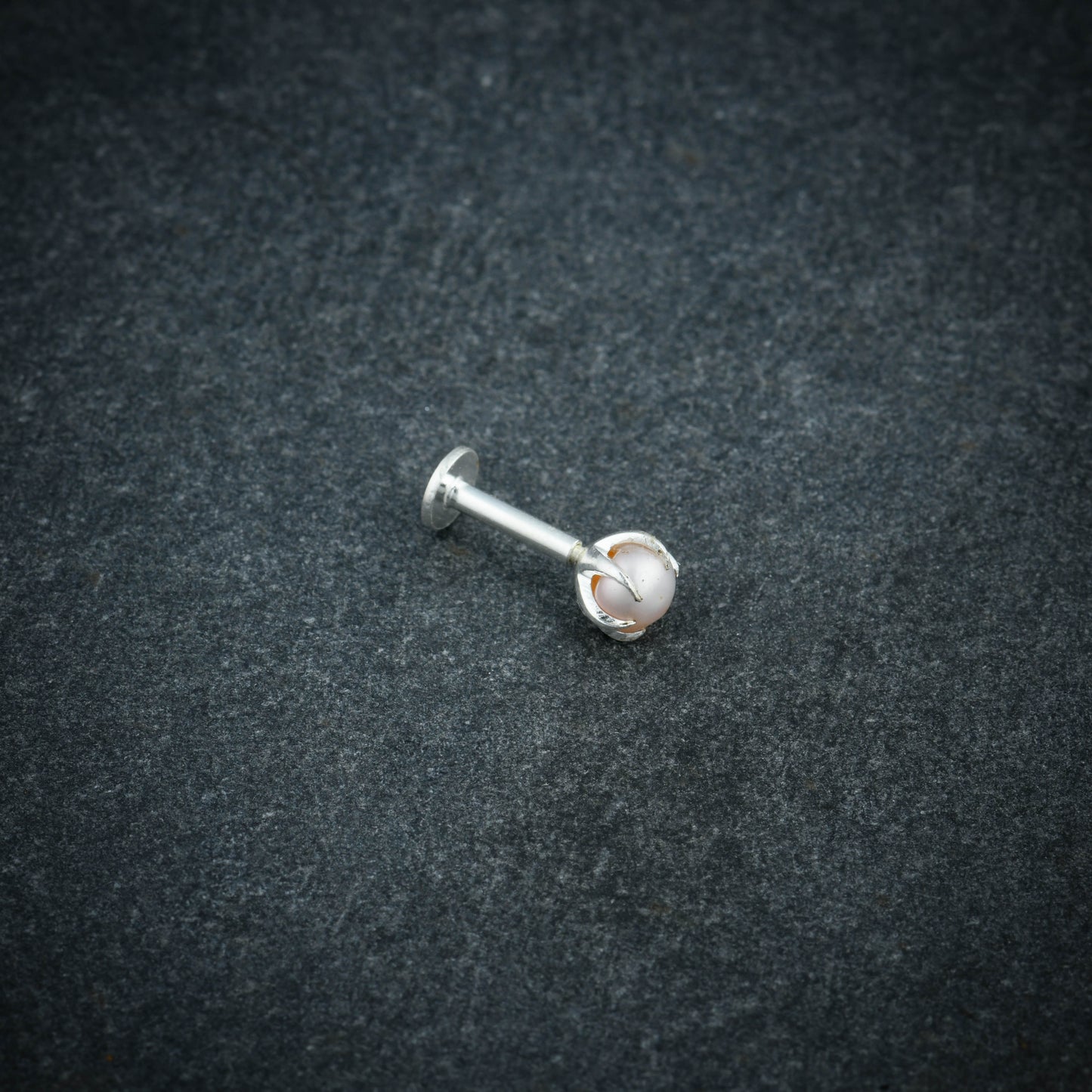 Pink Freshwater Pearl Nose Pin