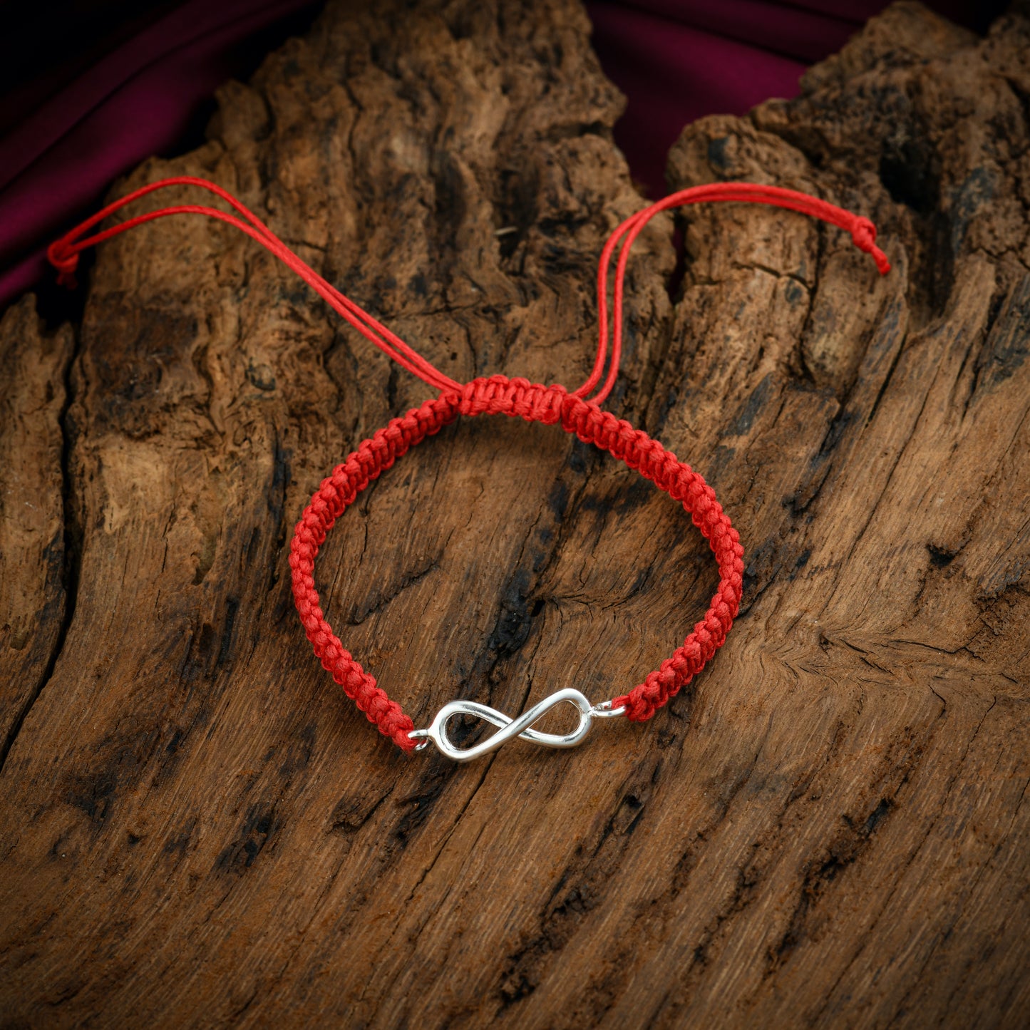 Red Thread Infinity Bracelet