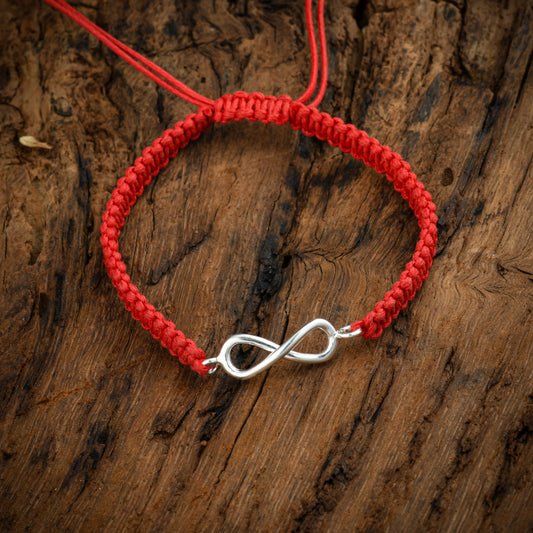 Red Thread Infinity Bracelet