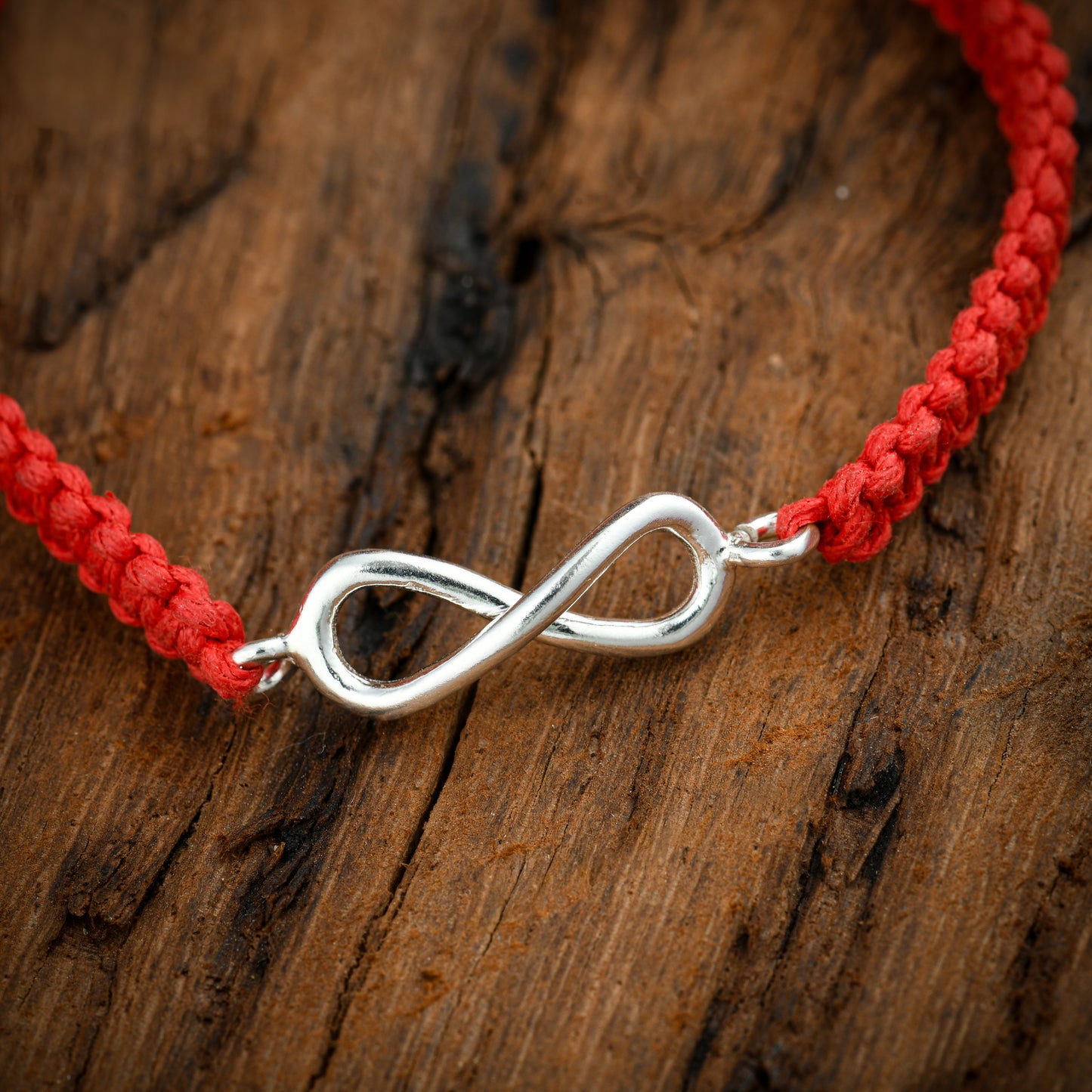 Red Thread Infinity Bracelet