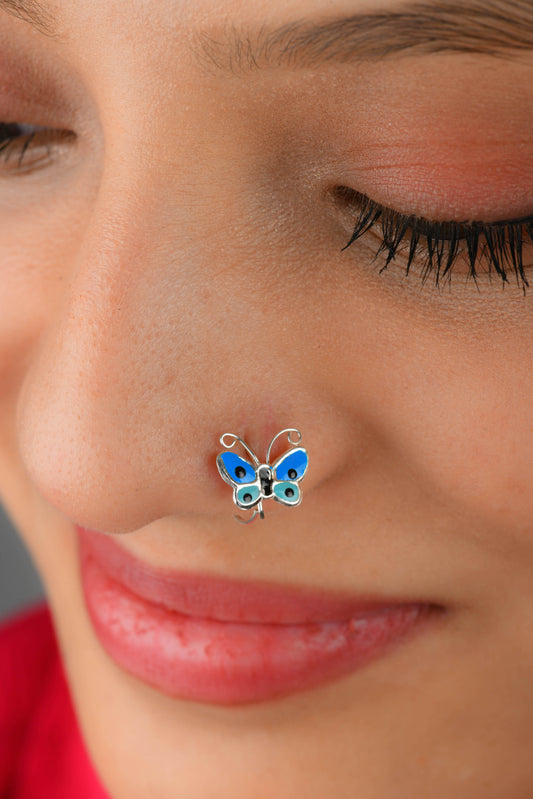 The Butterfly Nose Pin