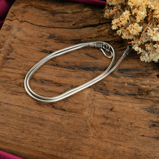 Silver Snake Chain (18 Inches)