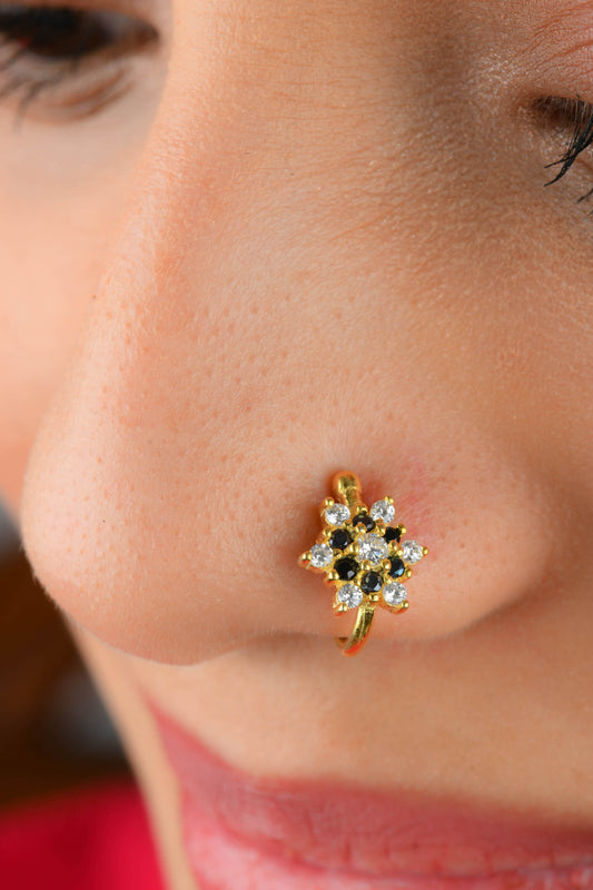 Night Star Clip On Nose Pin