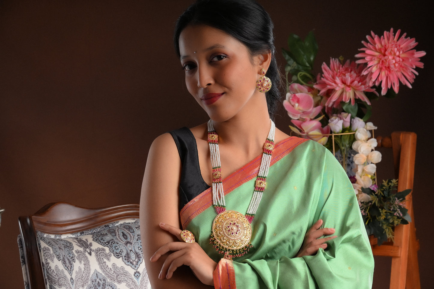 Heera Panna Rani Haar Set