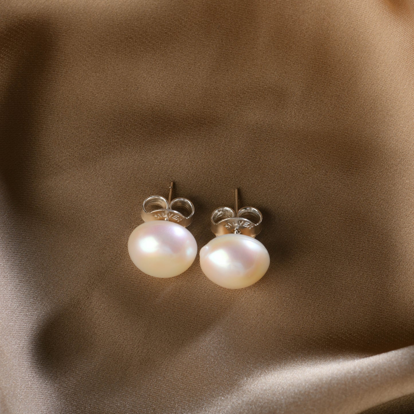 Mabe Freshwater Pearl Studs