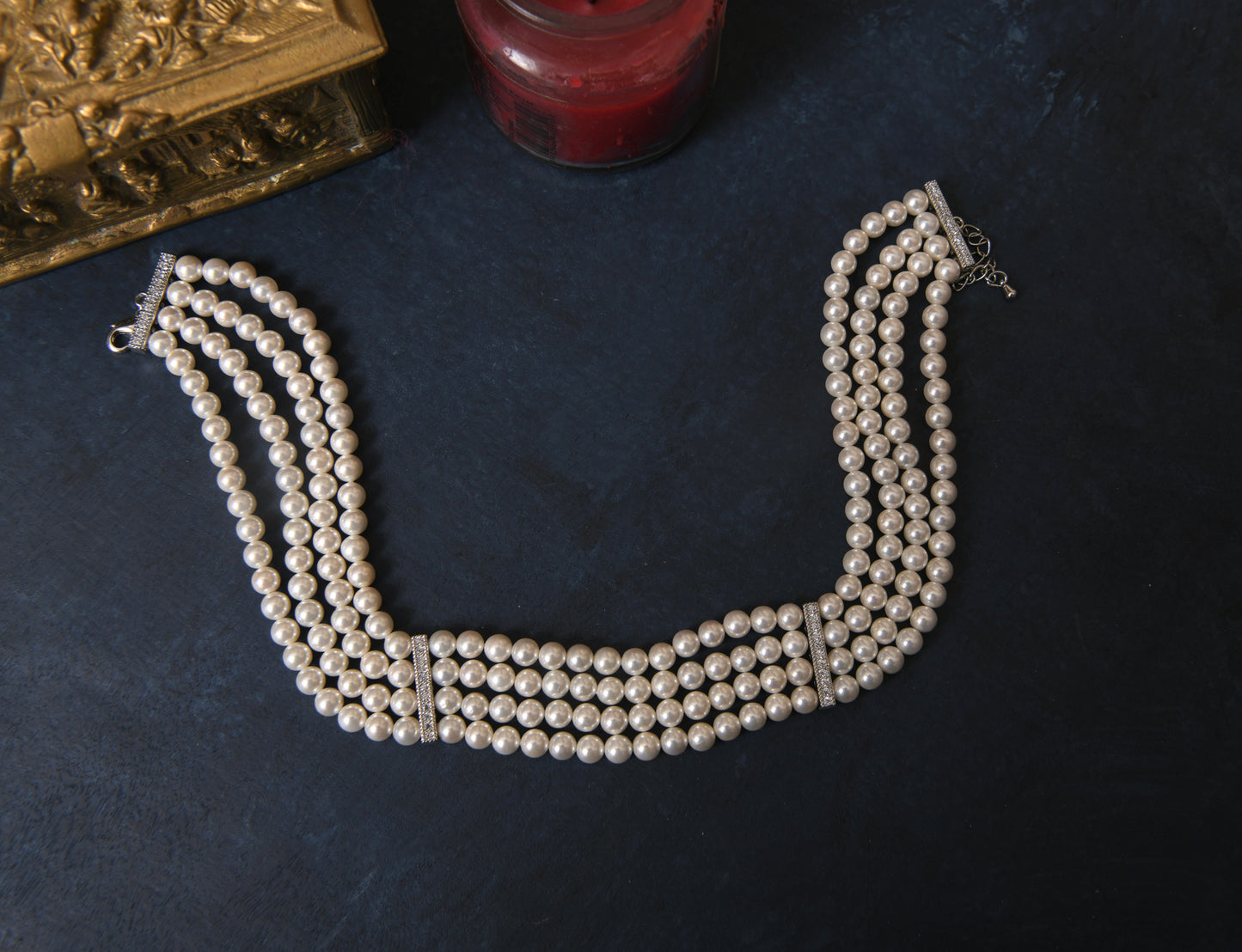 Audrey Pearl Choker