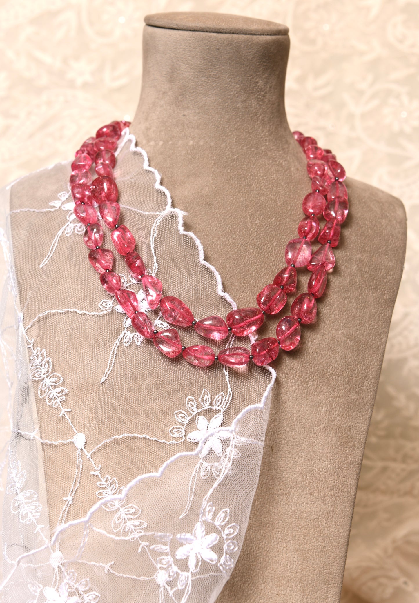 Pink Passion Double Layered Necklace