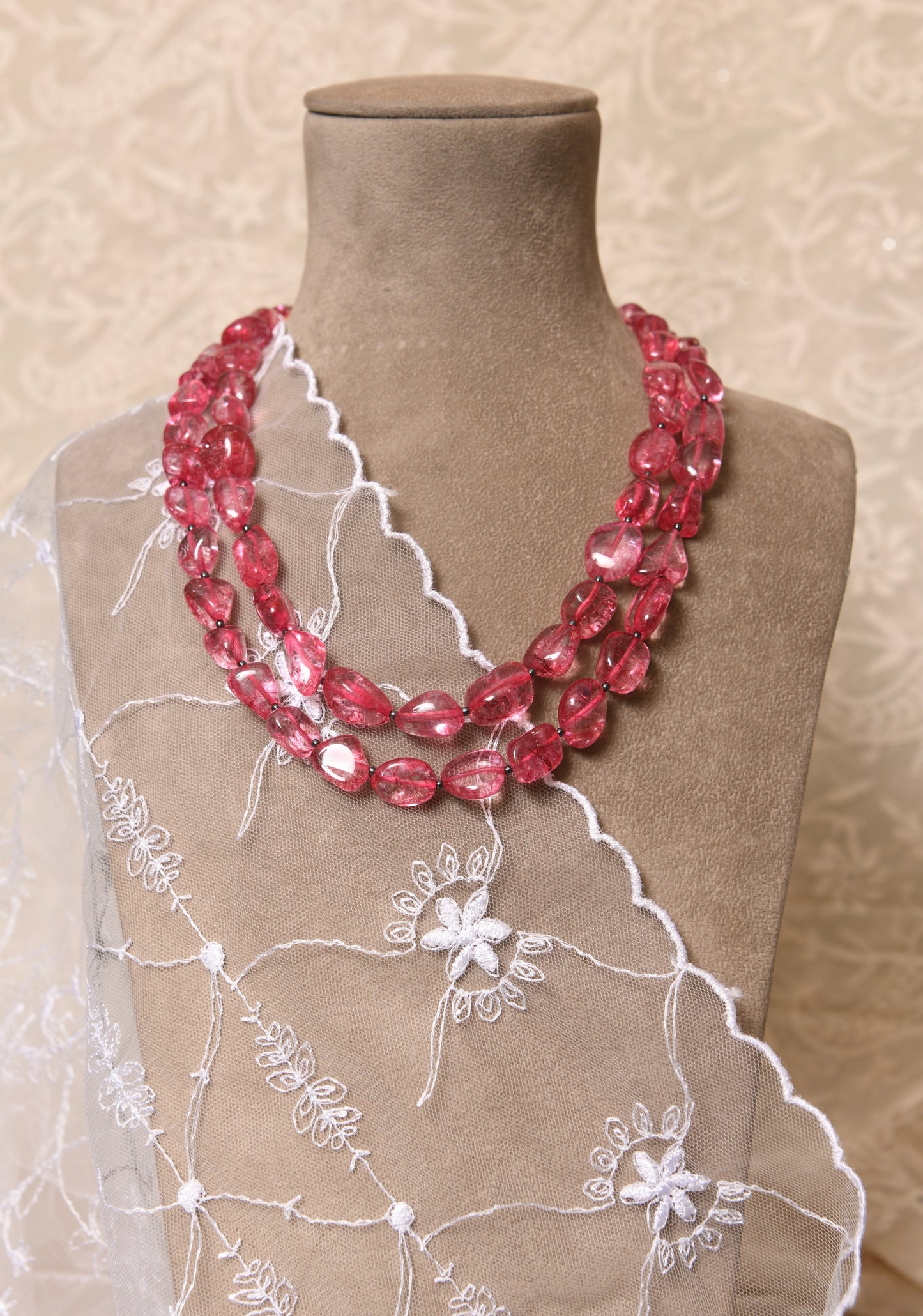 Pink Passion Double Layered Necklace