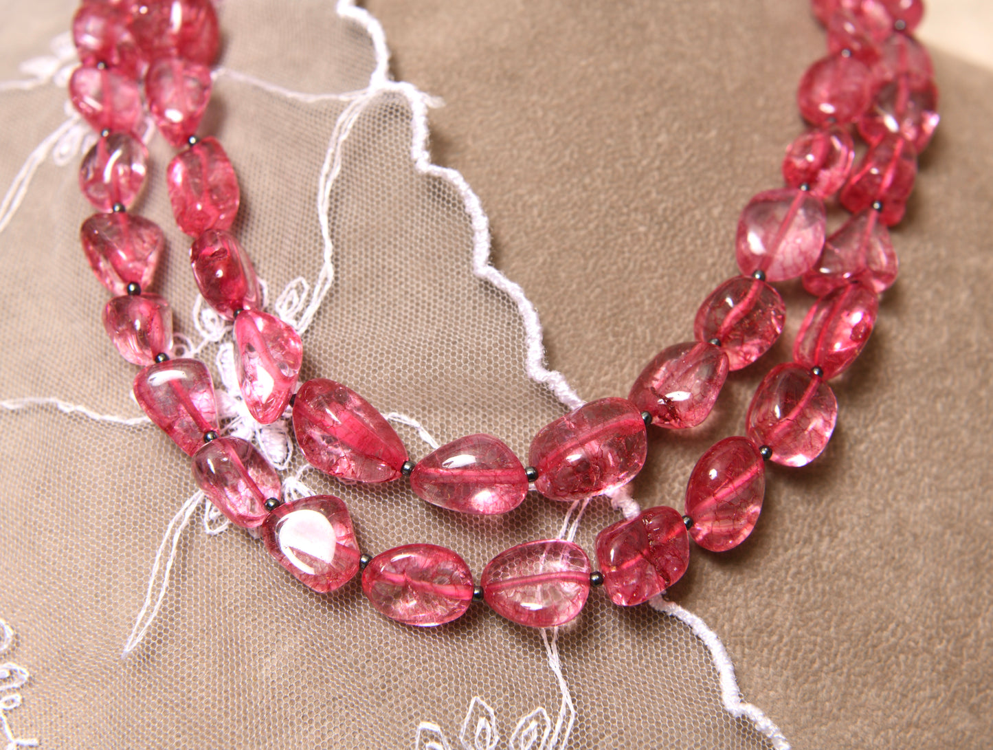 Pink Passion Double Layered Necklace