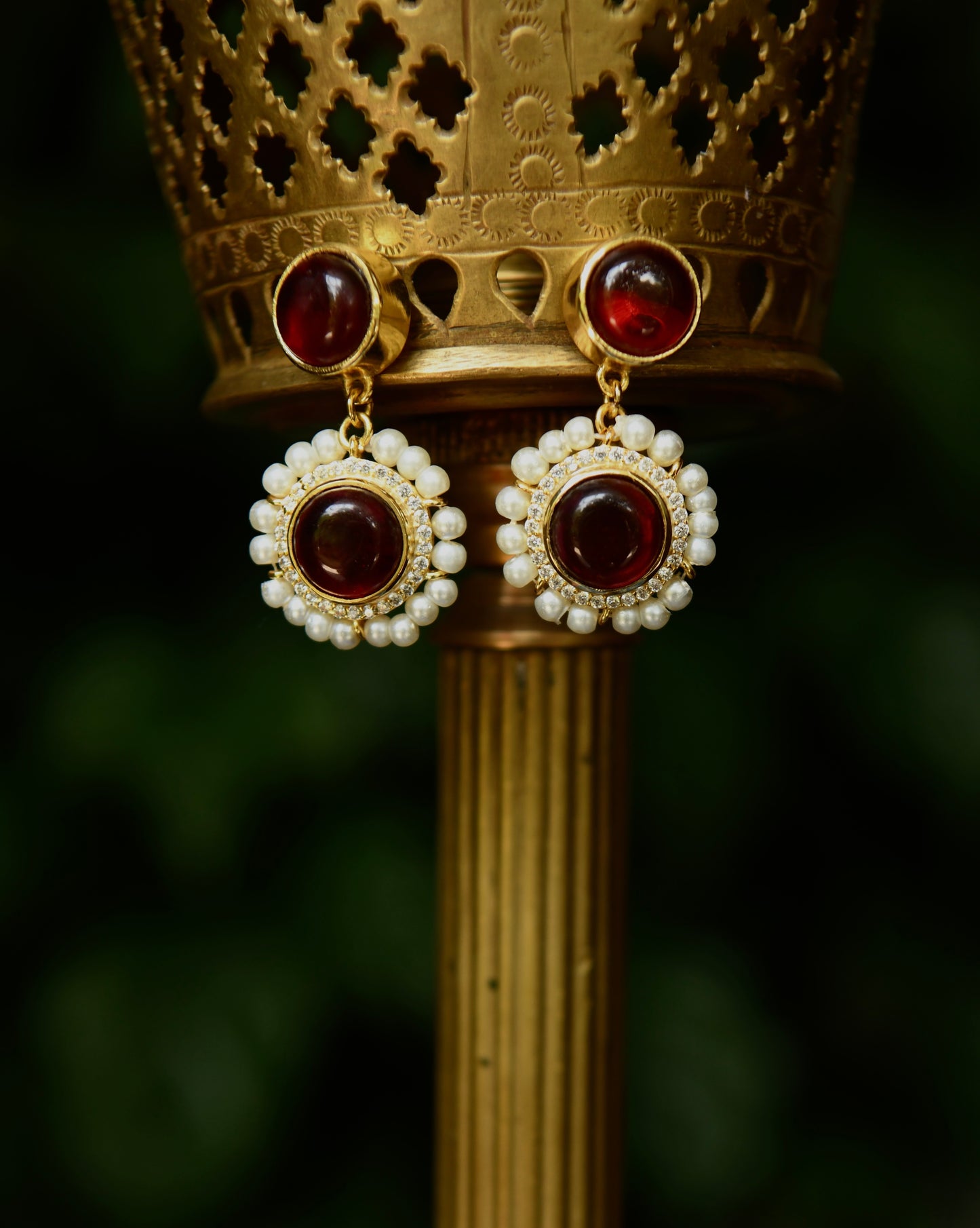Ruby Royalty Choker Set