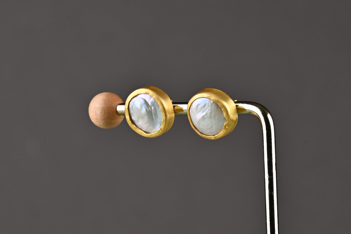 Baroque Pearl Studs (16 mm)