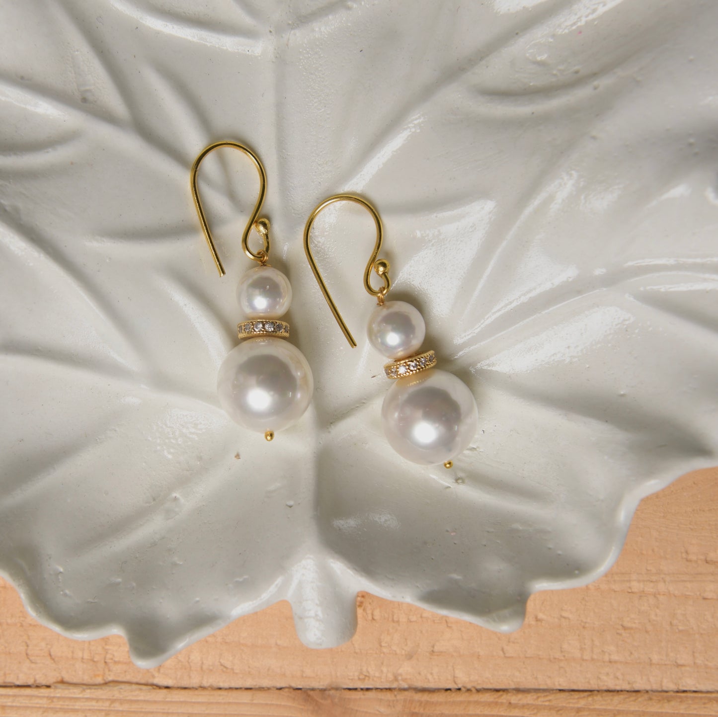 High Tea Pearl Earrings