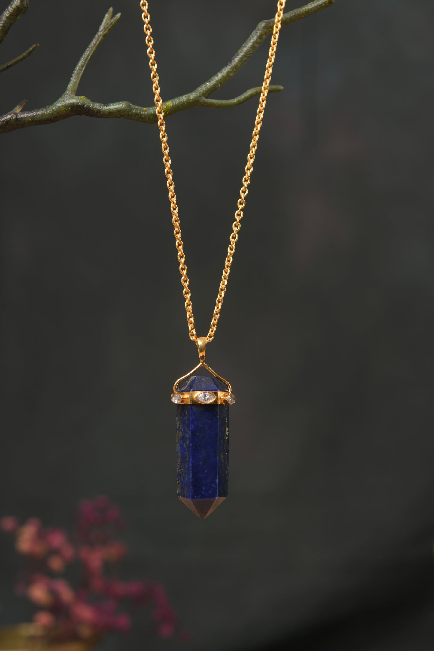 Sacred Eye Lapis Pendant