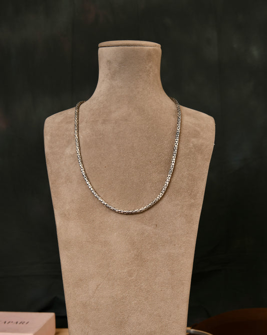Silver Weave Chain (4 mm) | Pattern II