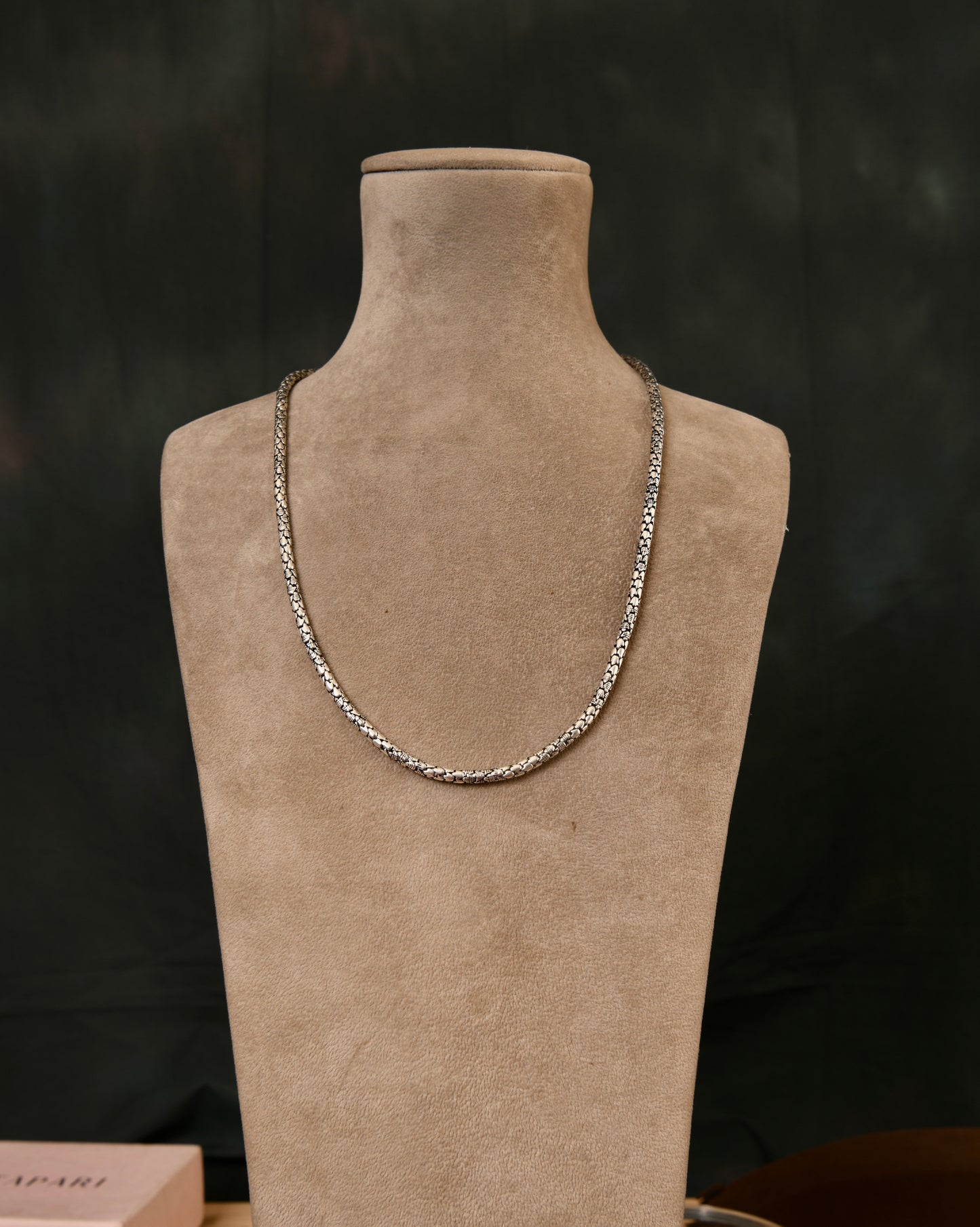 Silver Weave Chain (4 mm)