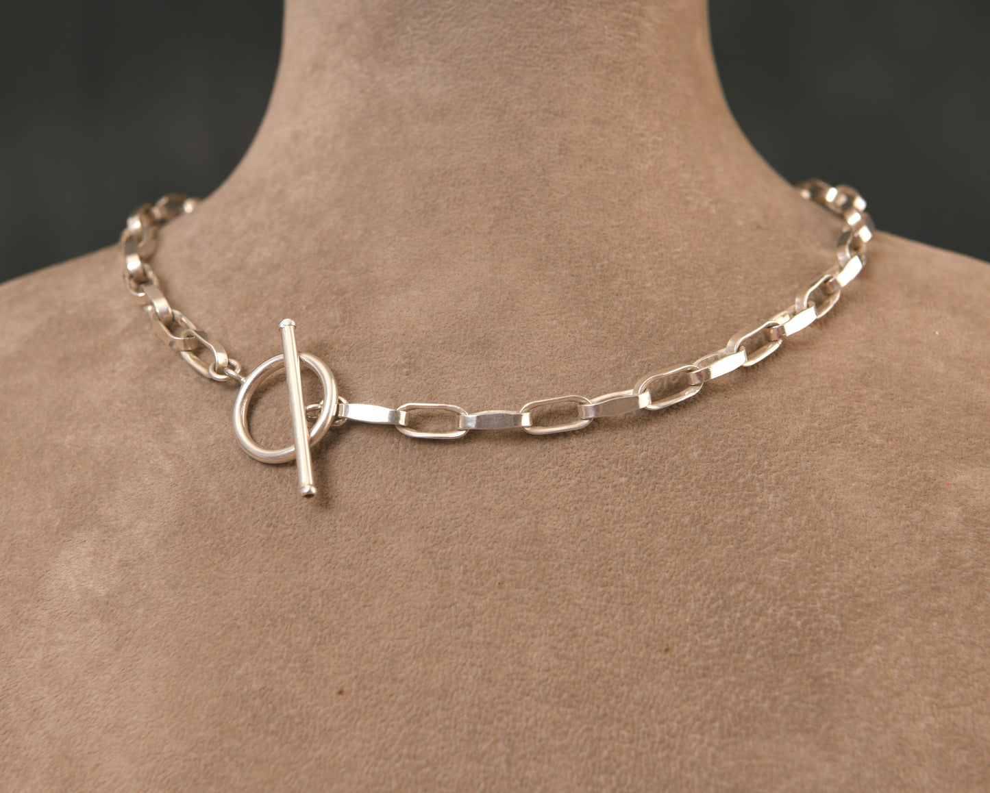 Silver Linked Necklace II