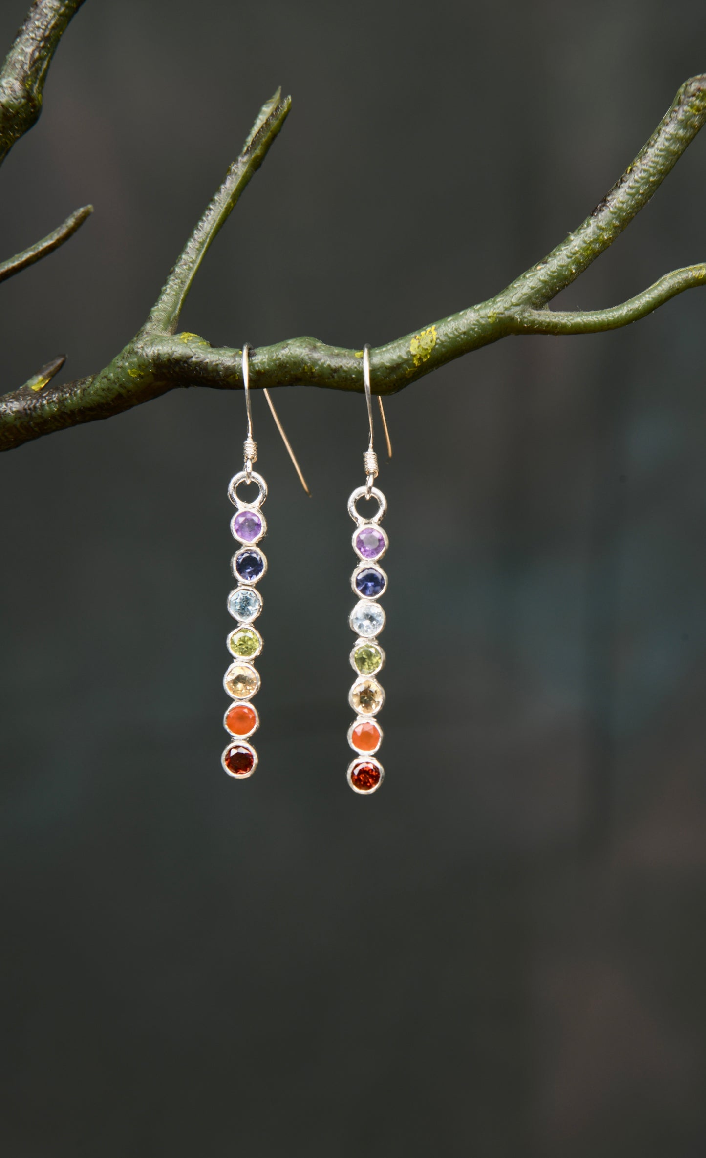 Chakra Stick Earrings