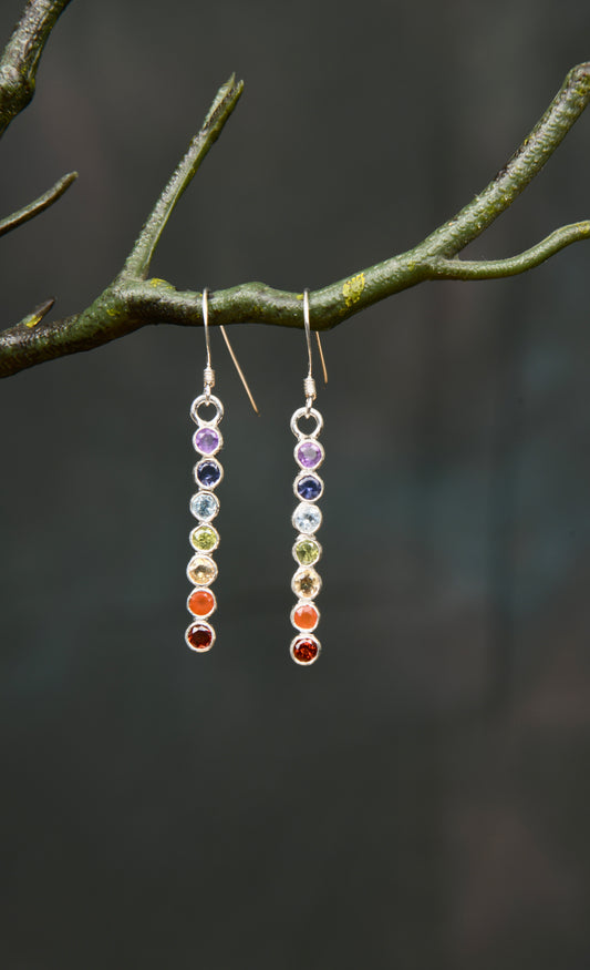 Chakra Stick Earrings