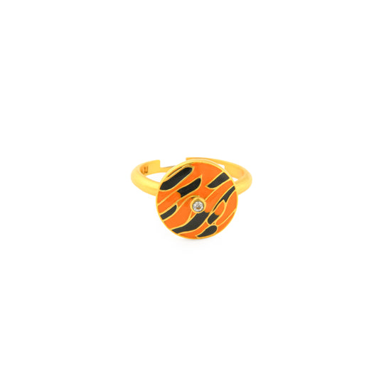 Corbett Romeo Tiger Stripes Ring