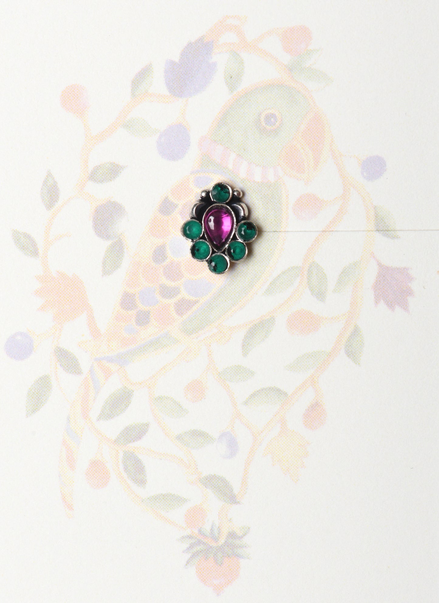 Stone Nose Pin 07